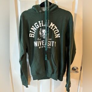 Binghamton University Hoodie / Sweatshirt and Lanyard
